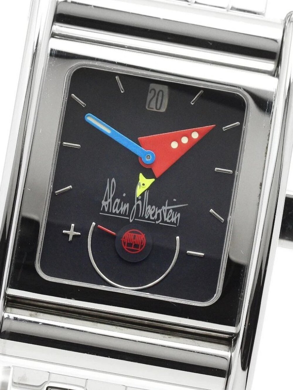 Alain Silberstein Borido Date power reserve Black Dial Automatic Men's_941304